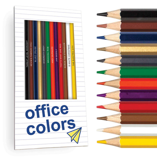 The Office Colors Colored Pencil Set