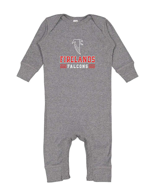 Baby - Firelands Falcons - Long Legged Bodysuit - Mistakes on the Lake