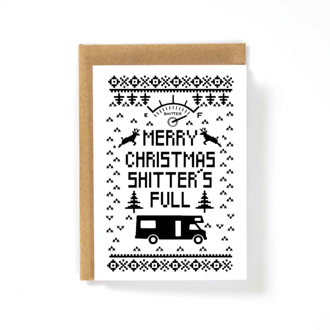 Shitters Full Christmas Vacation Movie Card