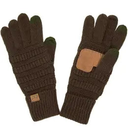 C.C Knitted Touch Screen Gloves