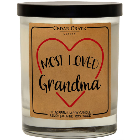Most Loved Grandma Soy Candle