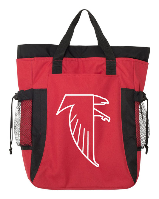 Firelands Falcons - Convertible backpack tote - Mistakes on the Lake