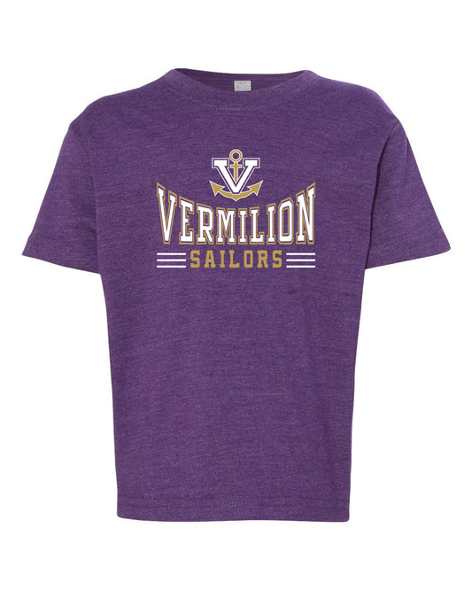 TODDLER - VERMILION SAILORS TEE